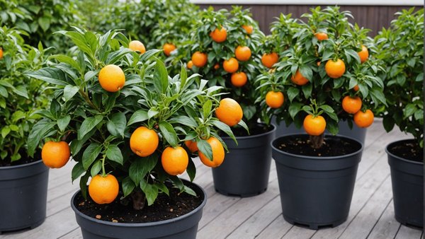 Quels fruits nains conviennent le mieux pour la culture en bac sur un balcon ?