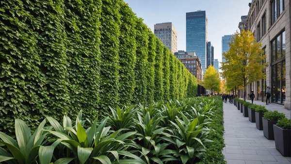 Quelles plantes sont les plus efficaces pour créer un écran végétal anti-bruit en milieu urbain ?