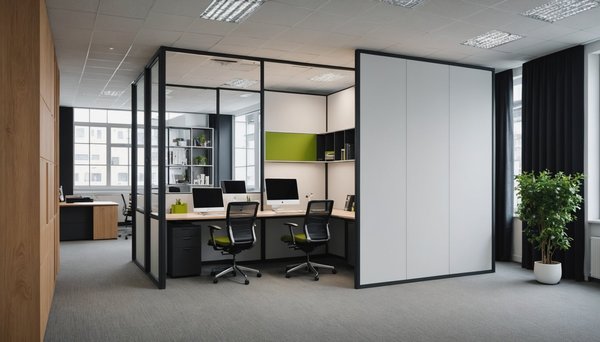 Cloisons mobiles à reims : flexibilité et confort au bureau