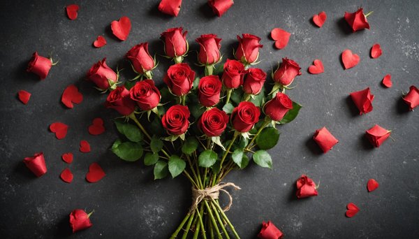 Craquez pour un bouquet de roses pour la Saint-Valentin