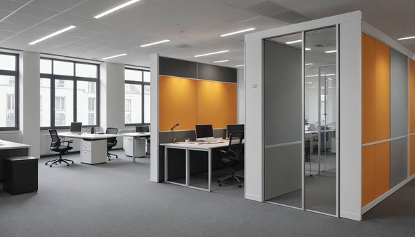 Bureau adaptable à reims : les avantages des cloisons mobiles